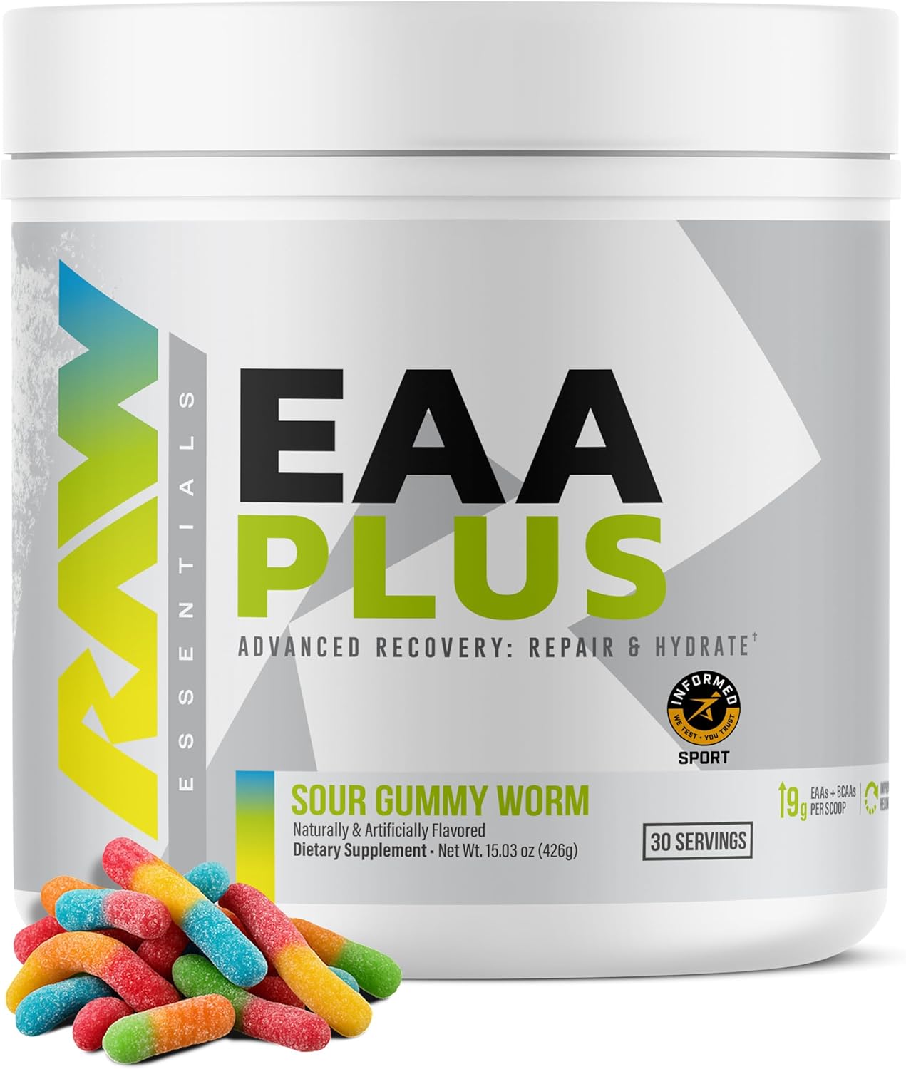 EAA Plus — Sour Gummy Worm