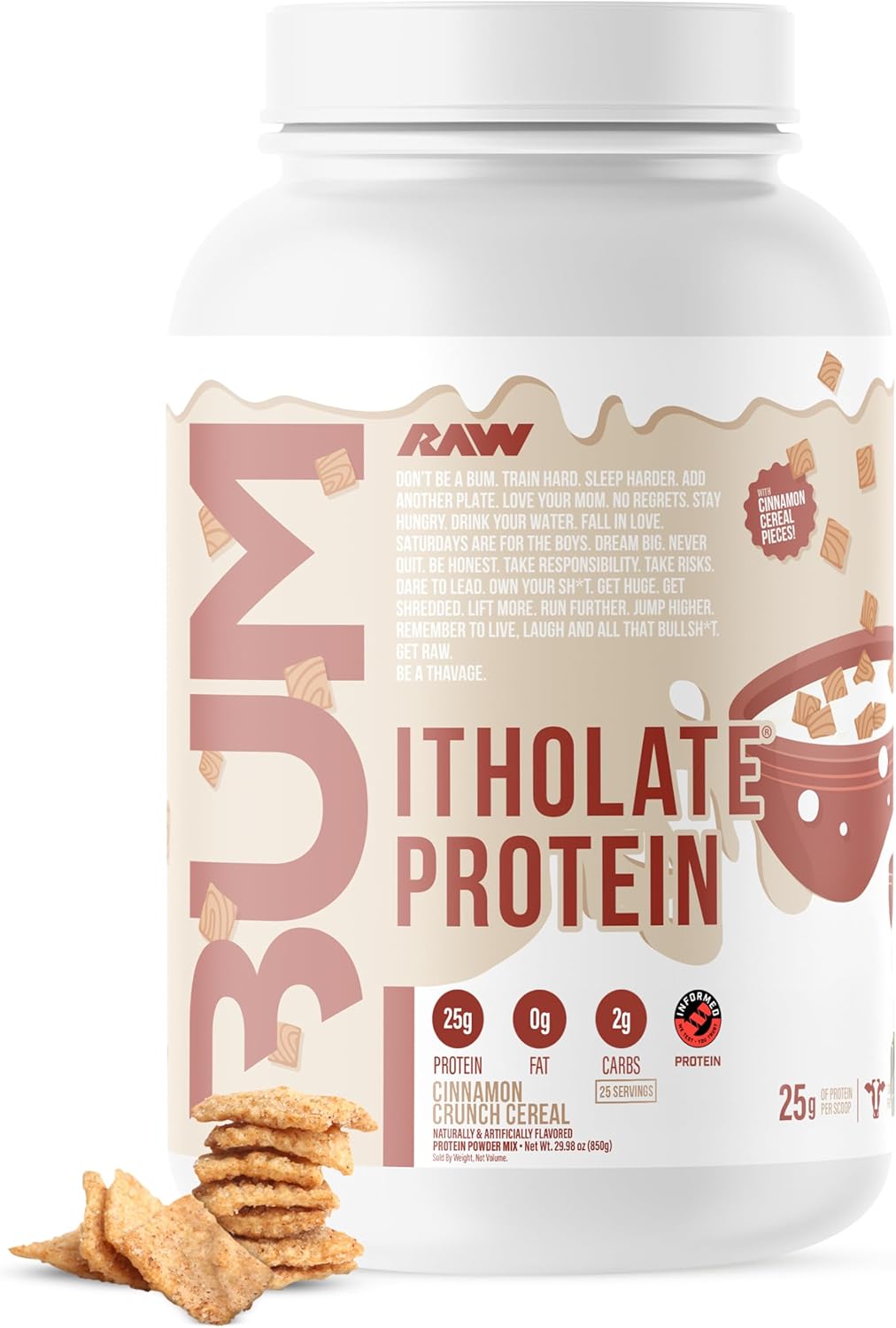 CBUM Itholate — Cinnamon Crunch Cereal